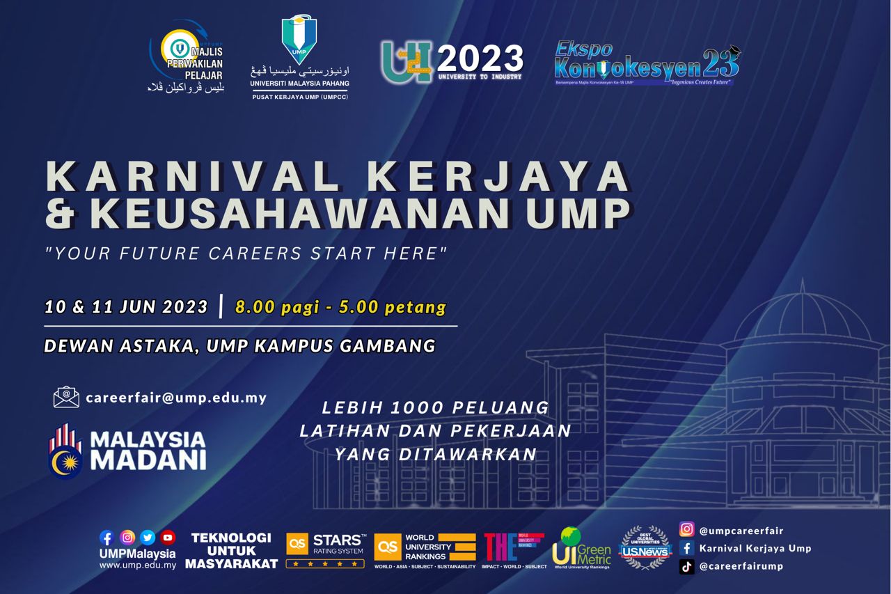 KARNIVAL KERJAYA & KEUSAHAWANAN UMP 2023